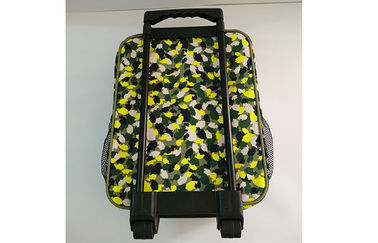 Customized Camouflage Small Hand Luggage Suitcases with Double Roller Design