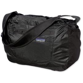 Patagonia Lightweight Travel Courier Bag Black 17L--polyester travel bag-shoulder bag